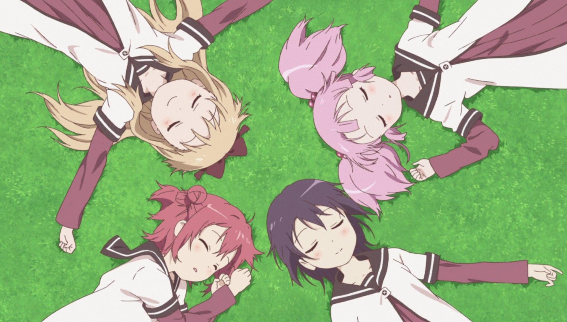 1920x1090 Yuru Yuri, Akaza Akari, Kyoko Toshino, Funami Yui, Yoshikawa Chinatsu HD Wallpaper / Desktop and Mobile Image & Photo