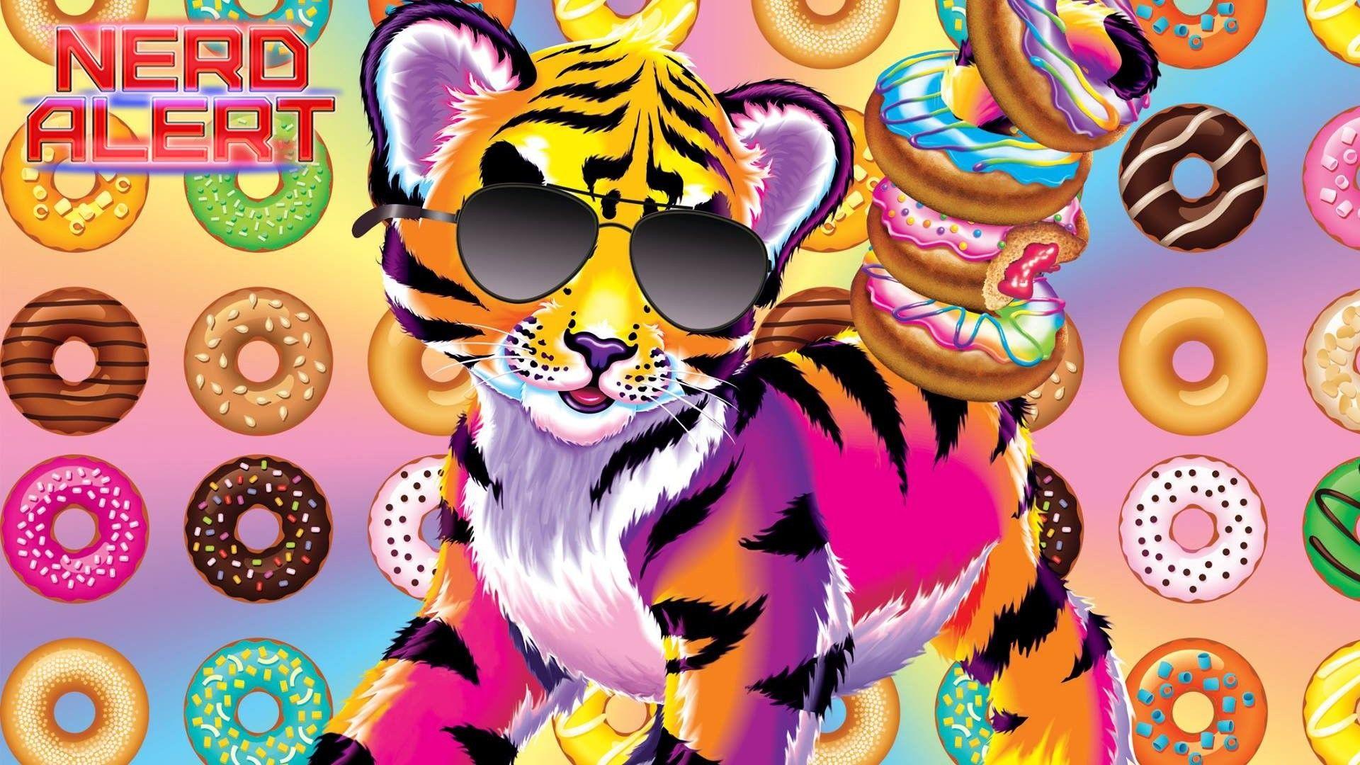 Lisa Frank Tiger wallpaper by KayMercury  Download on ZEDGE  166a