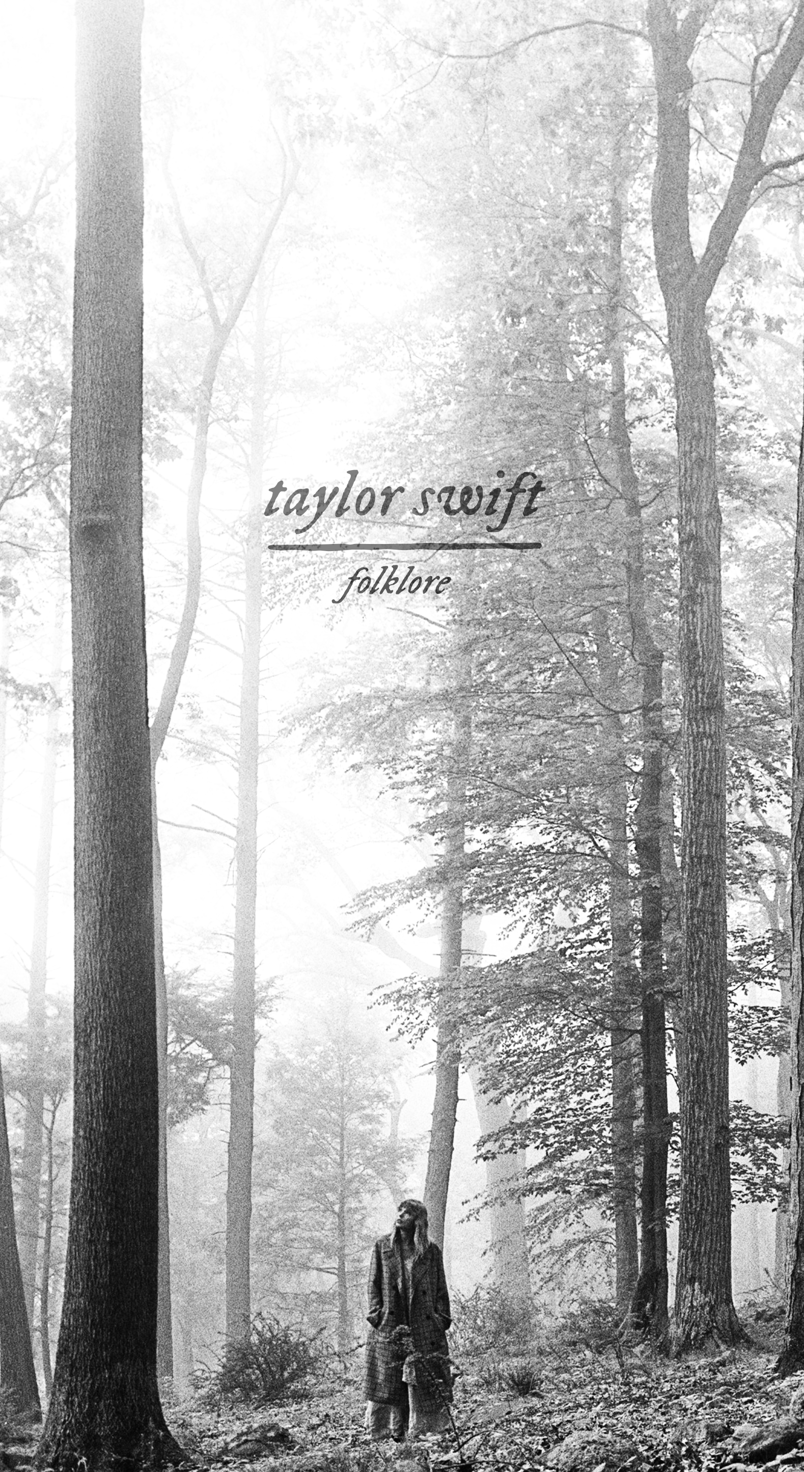 1579x2890 Folklore Mobile, Desktop, & Watch Wallpaper Backgroun (also Included Font Info)