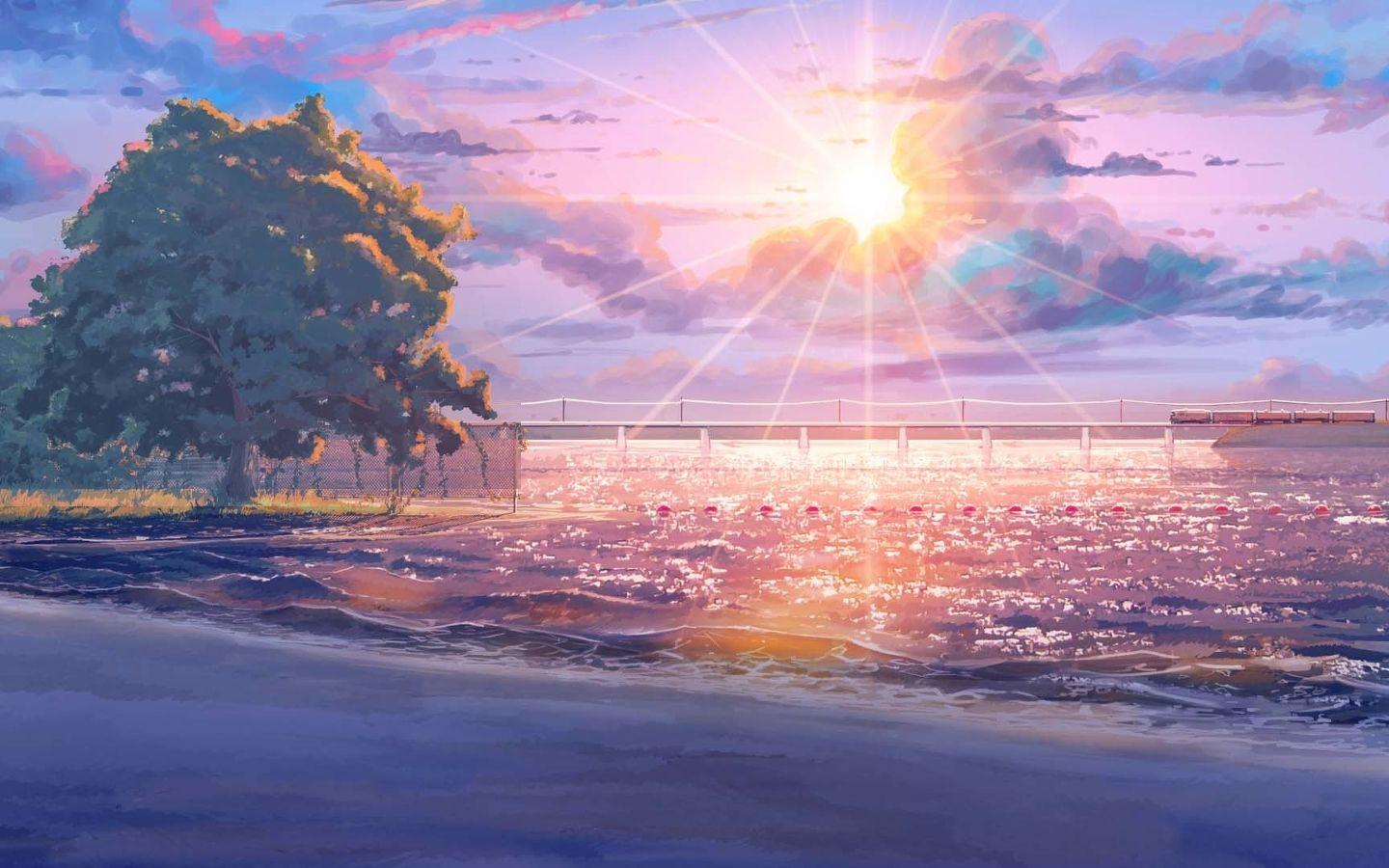 1440x900 Free download Anime Scenery Wallpaper WallpaperVortexcom