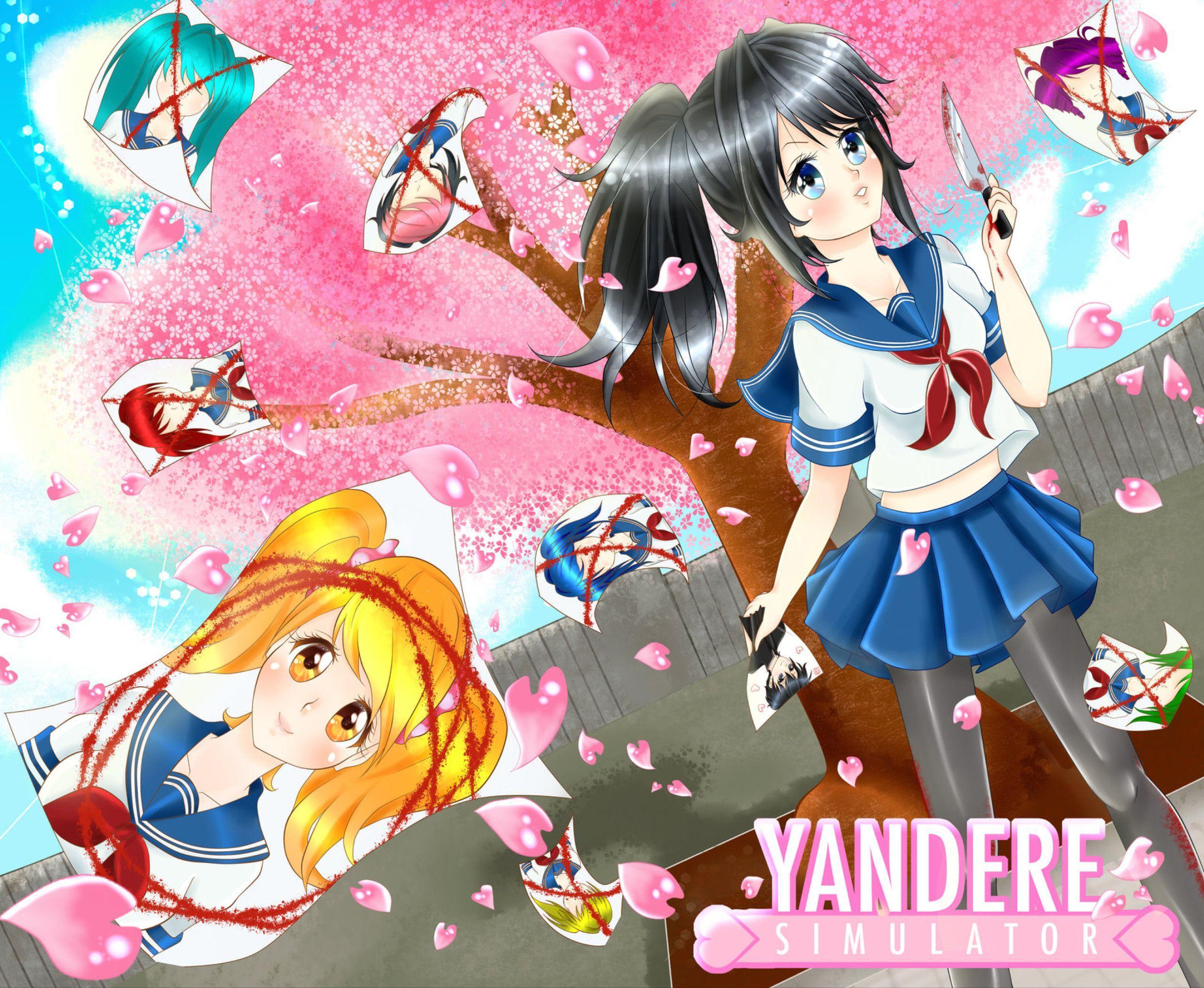 Yandere Girl 4k HD Anime 4k Wallpapers Images Backgrounds Photos and  Pictures