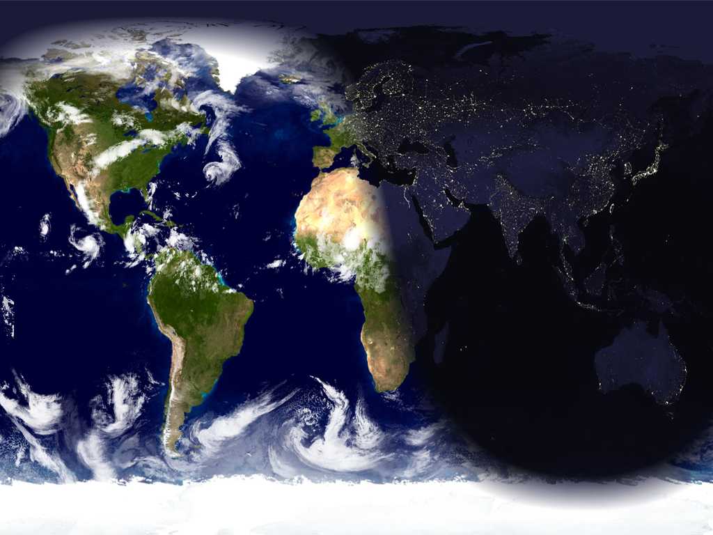 1024x768 Desktop earth night wallpaper wallpaper