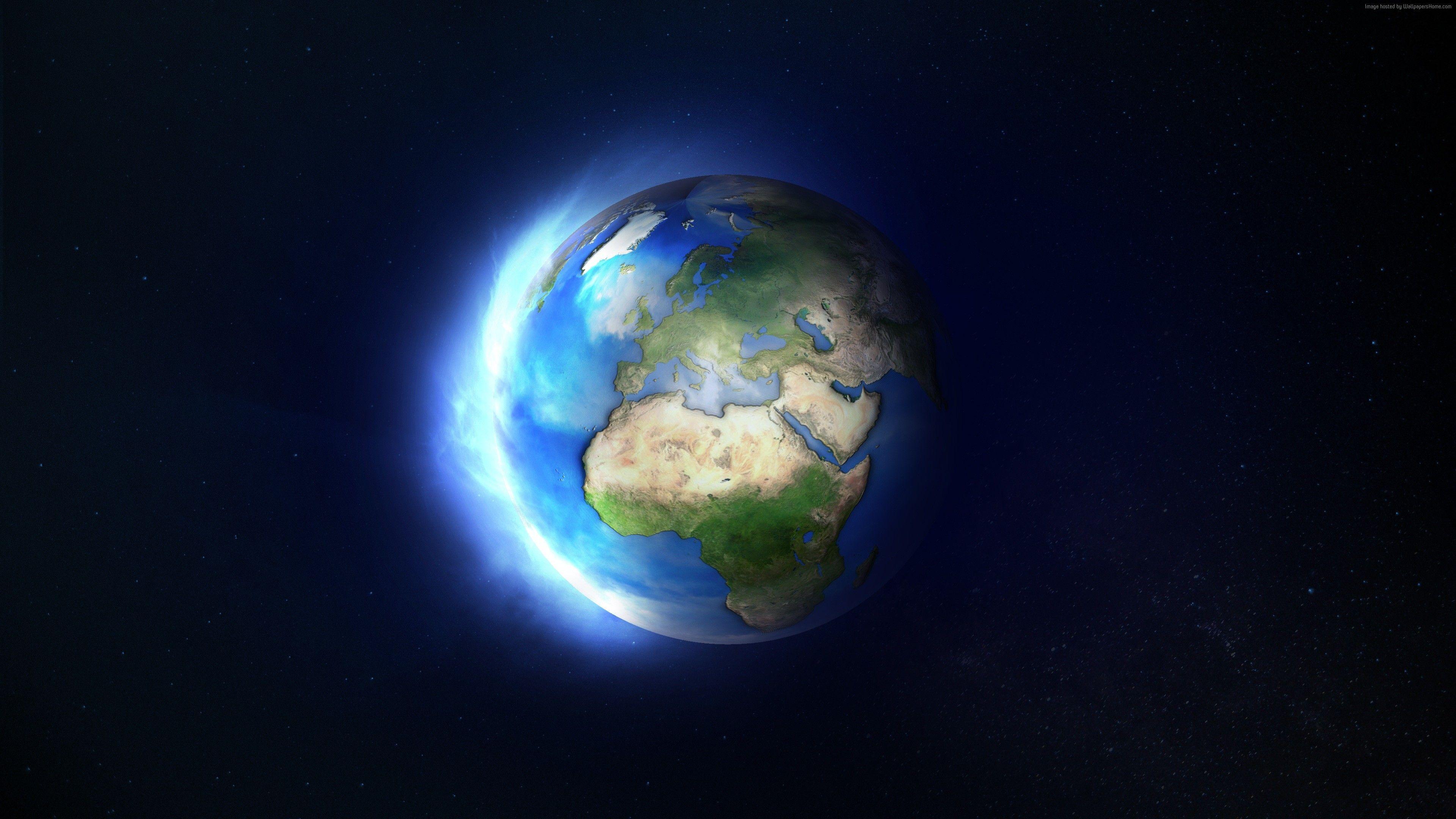 3840x2160 Wallpaper Earth, planet, 4k, Space