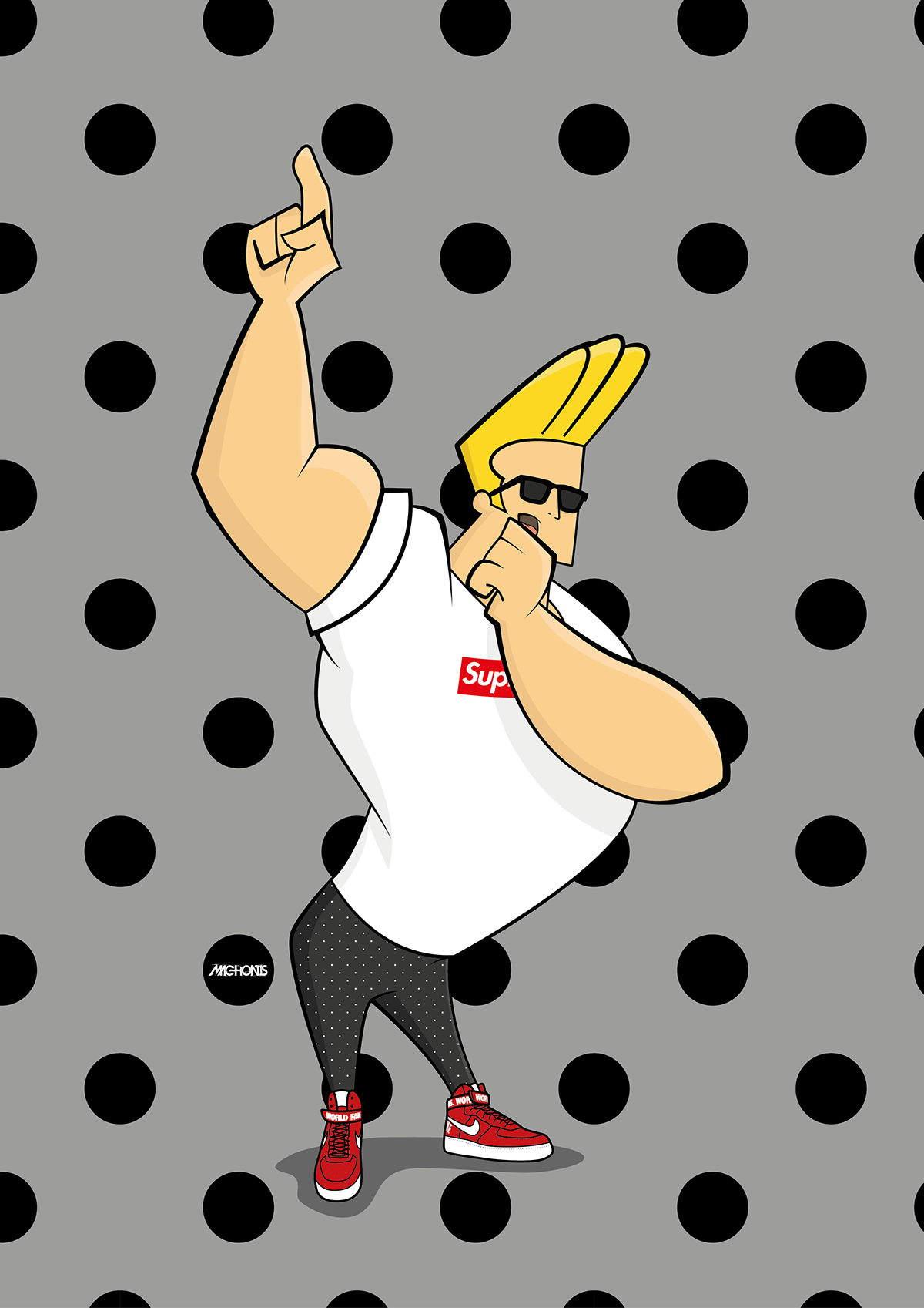 1200x1697 Johnny Bravo. Johnny bravo, Cartoon