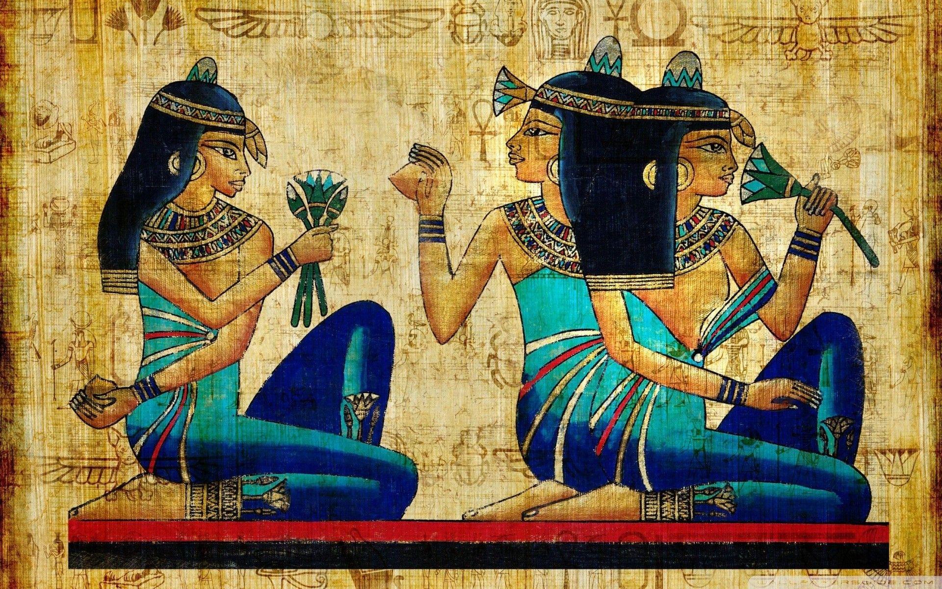 1920x1200 Egyptian Art Wallpaper
