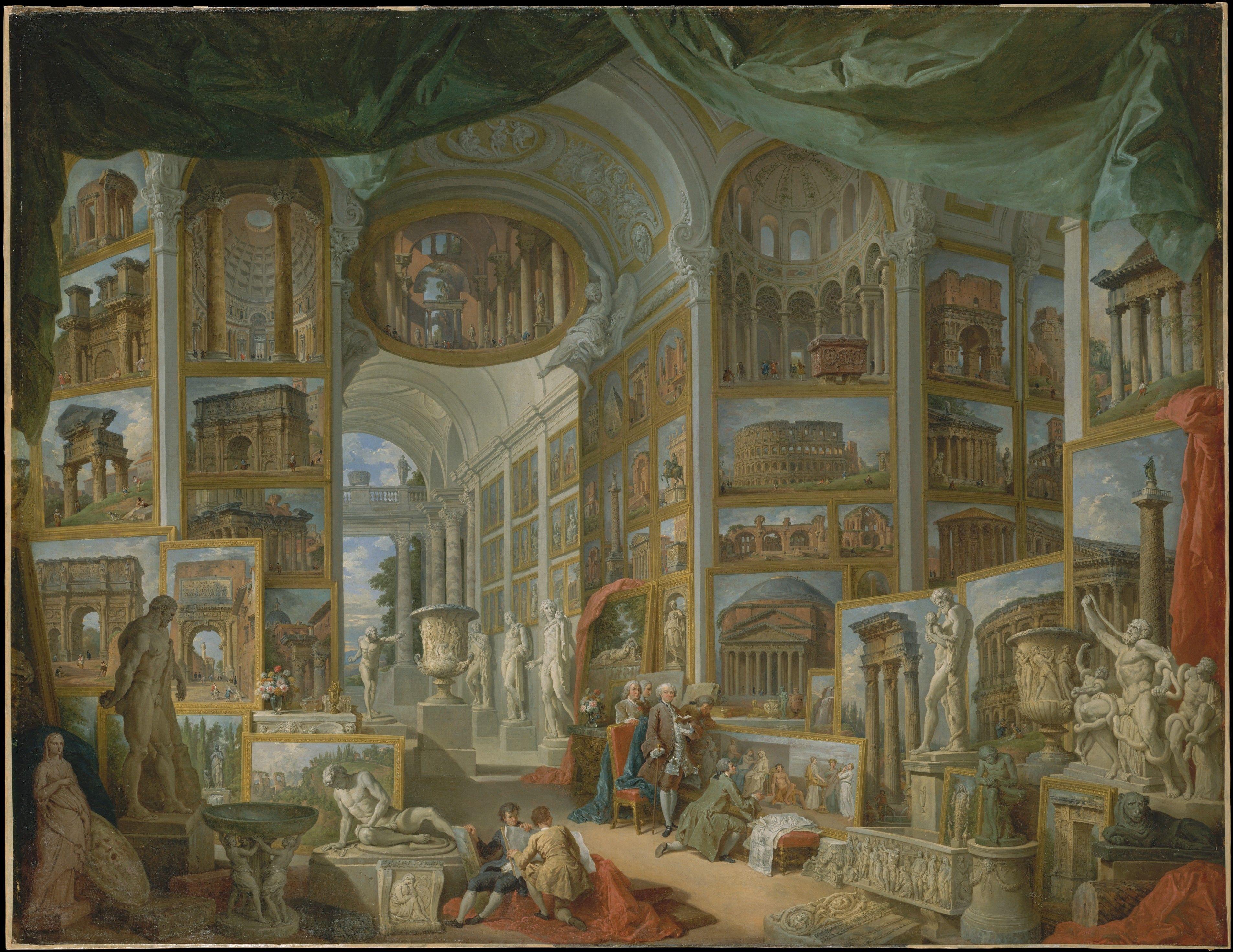 3811x2944 Giovanni Paolo Panini. Ancient Rome