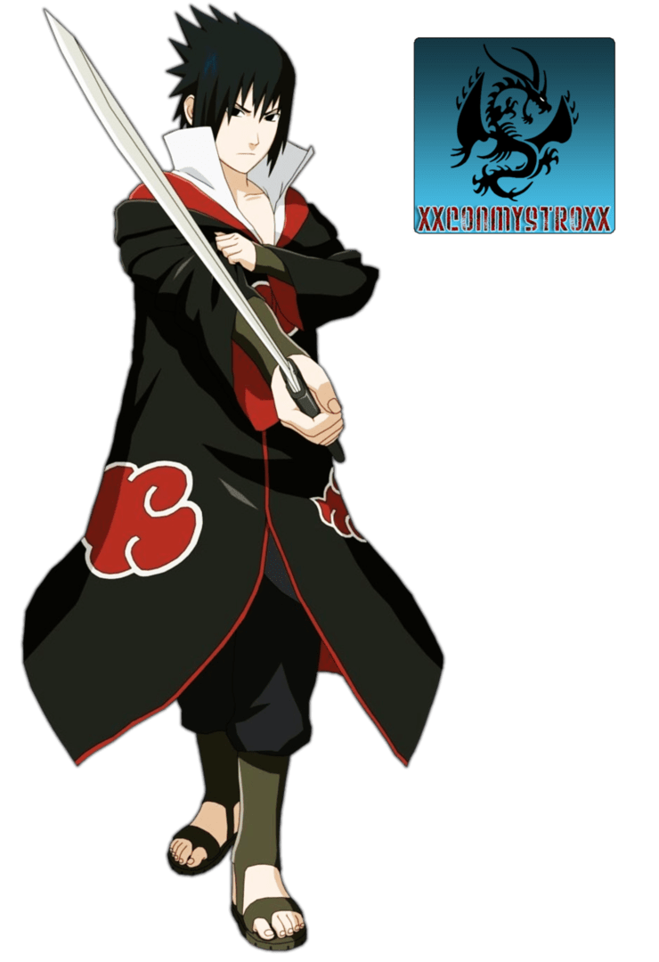 740x1080 Sasuke Taka Akatsuki Render