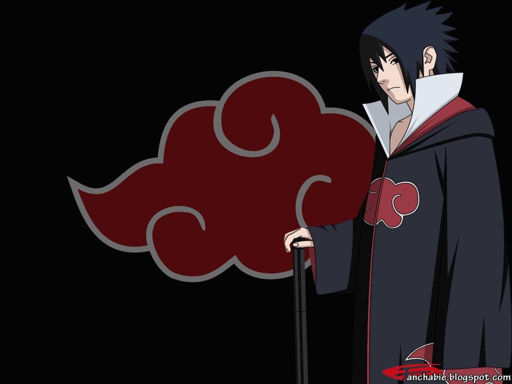 1024x768 Sasuke Akatsuki Wallpaper
