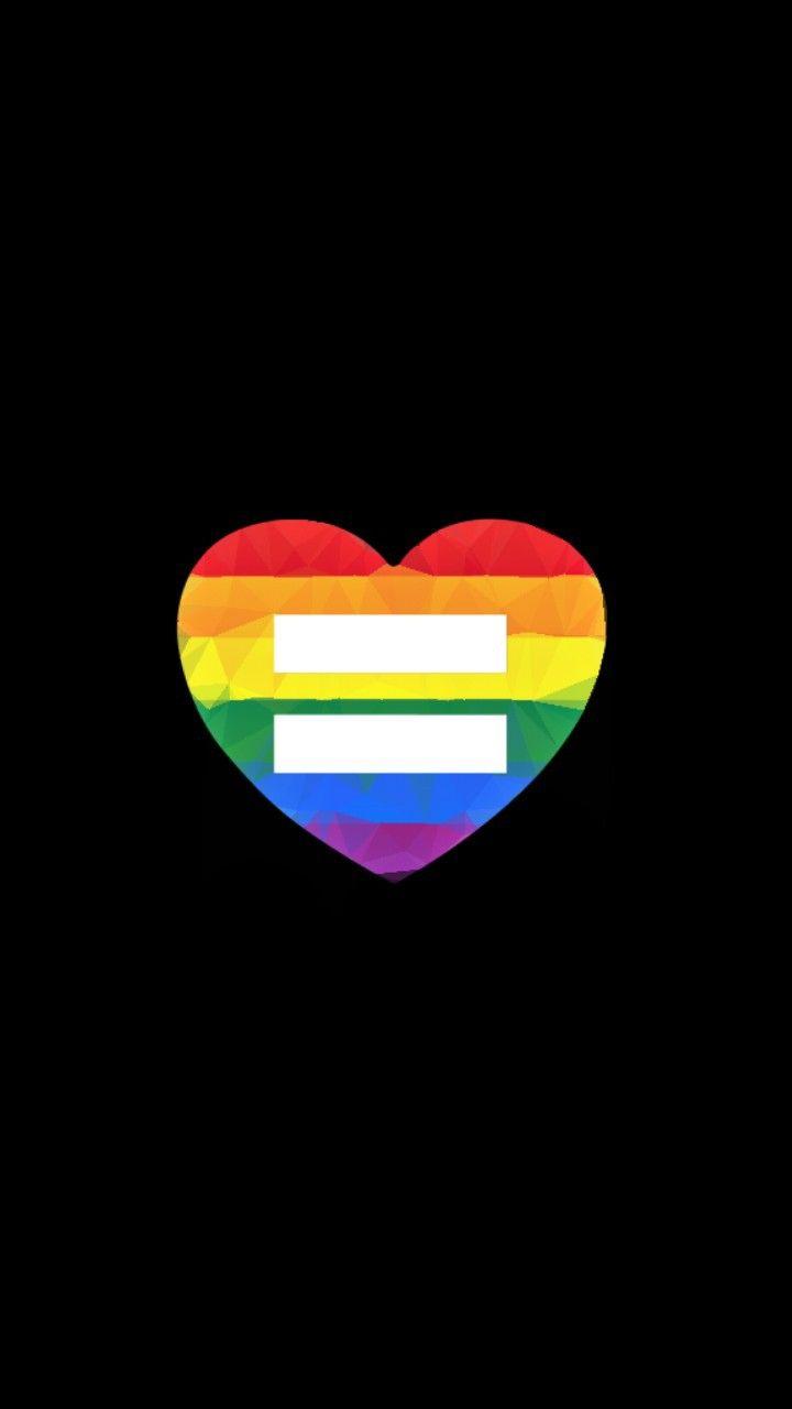 720x1280 Lgbtq Heart Wallpaper Lesbian Pride, Heart Wallpaper