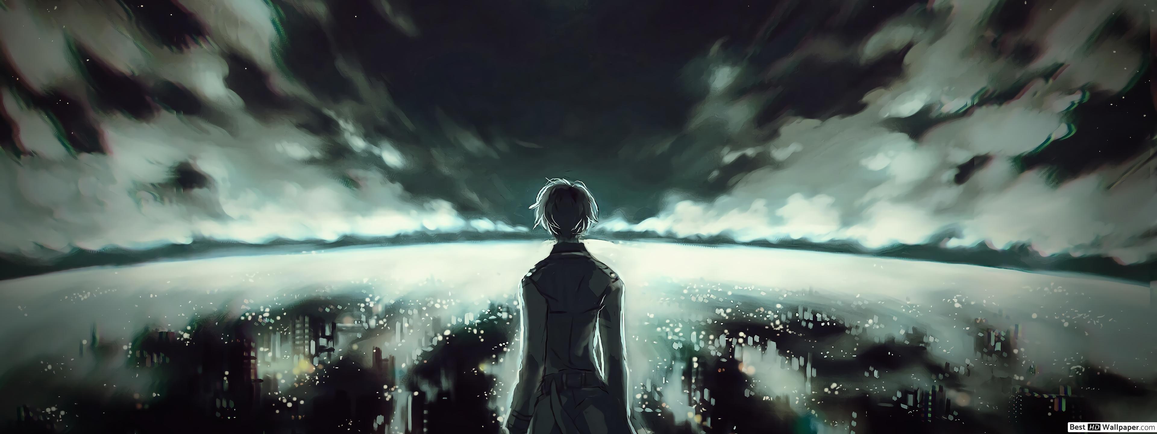 3840x1440 Tokyo Ghoul Re: Sasaki HD wallpaper download