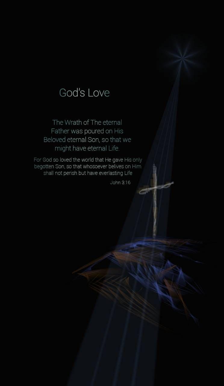 744x1280 Gods Love wallpaper