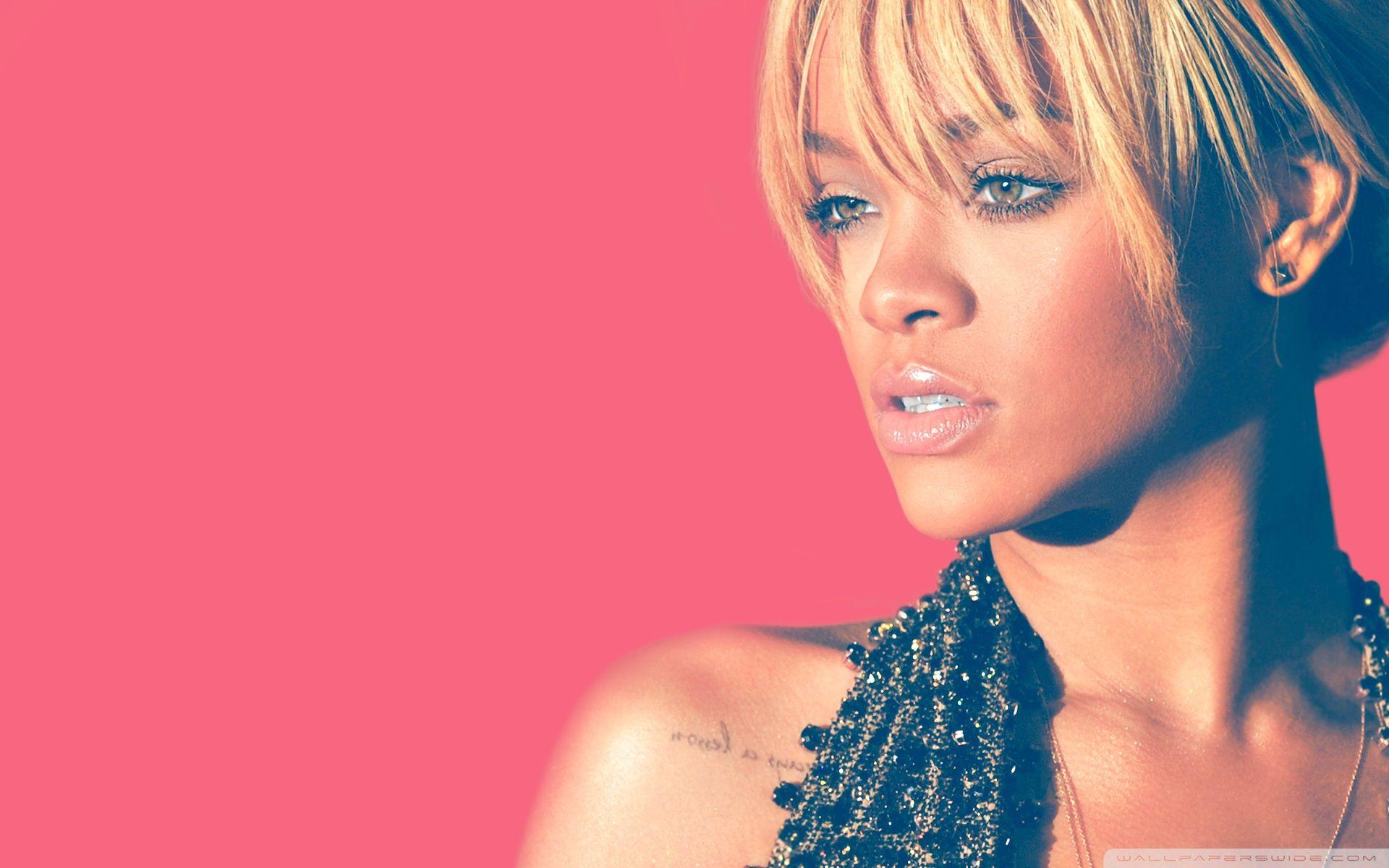 1920x1200 Download Rihanna Blonde Hair 2012 UltraHD Wallpaper