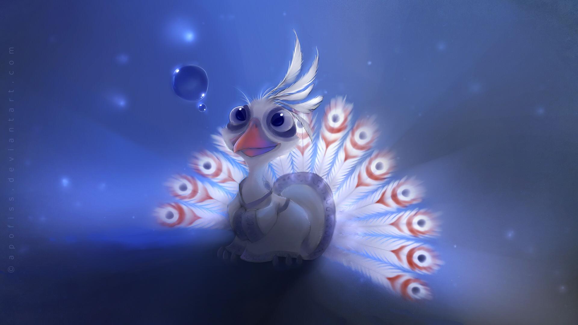 1920x1080 Lord Shen Peacock Wallpaper