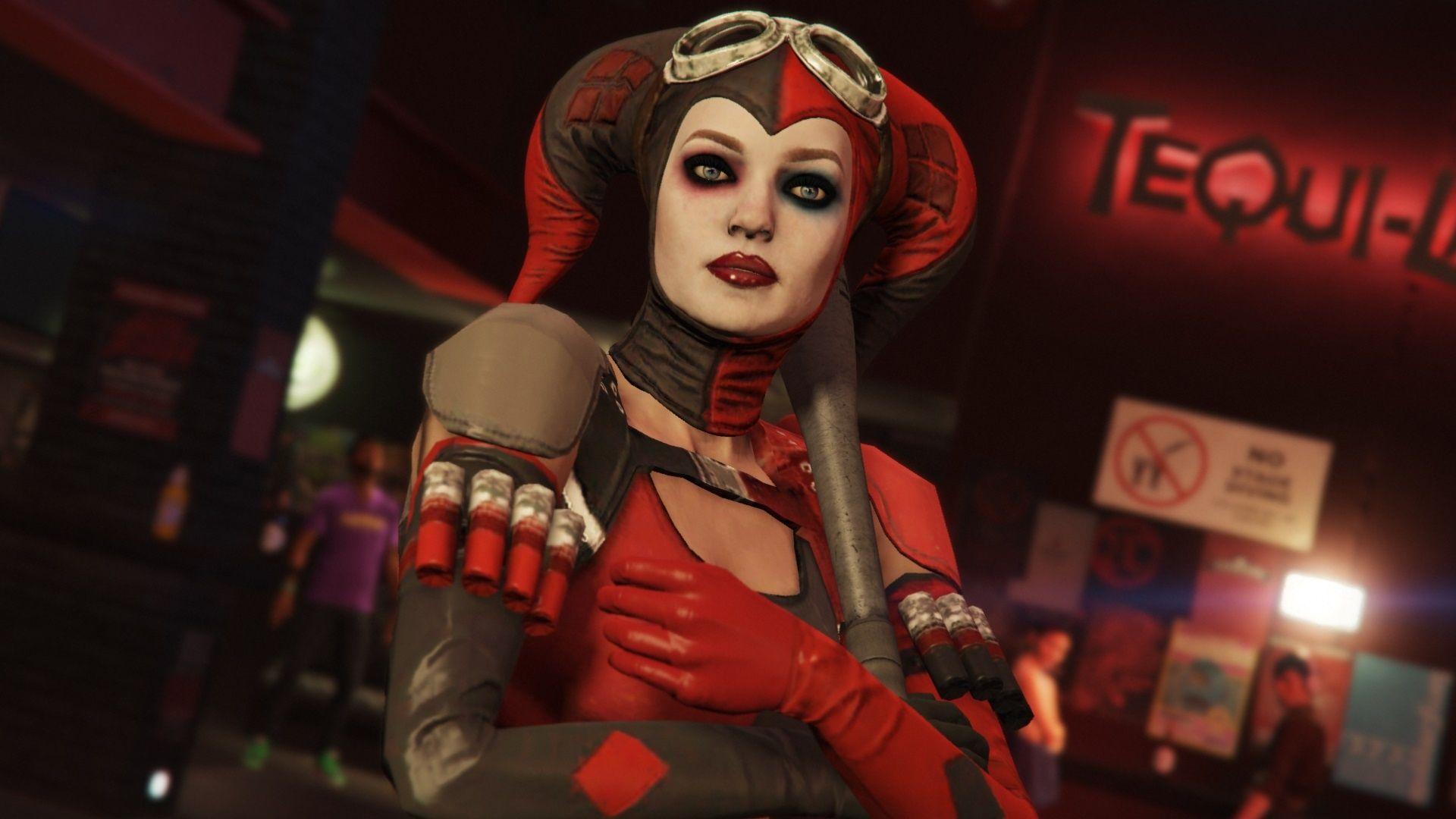 1920x1080 Harley Quinn Injustice 2 [Add On Ped. Replace]