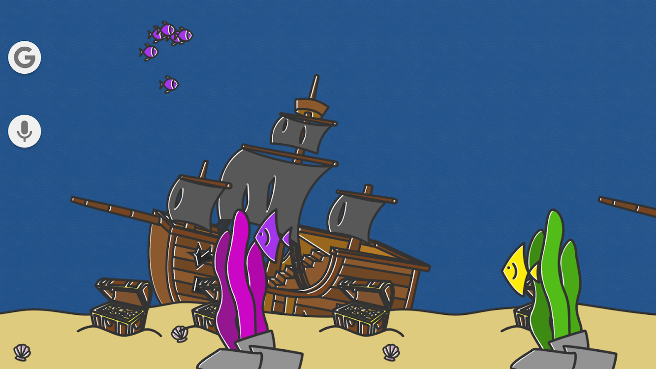 1333x750 Cartoon Aquarium Live Wallpaper