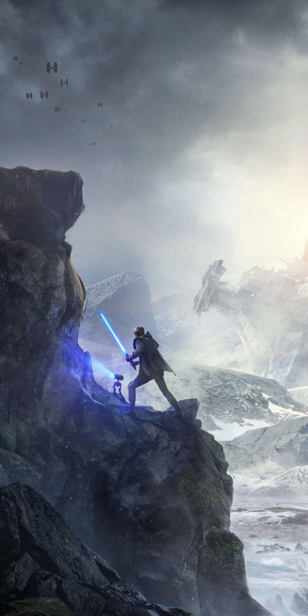 1080x2160 Star Wars Jedi: Fallen Order, video game wallpaper. Star wars jedi, Star wars background, Star wars image