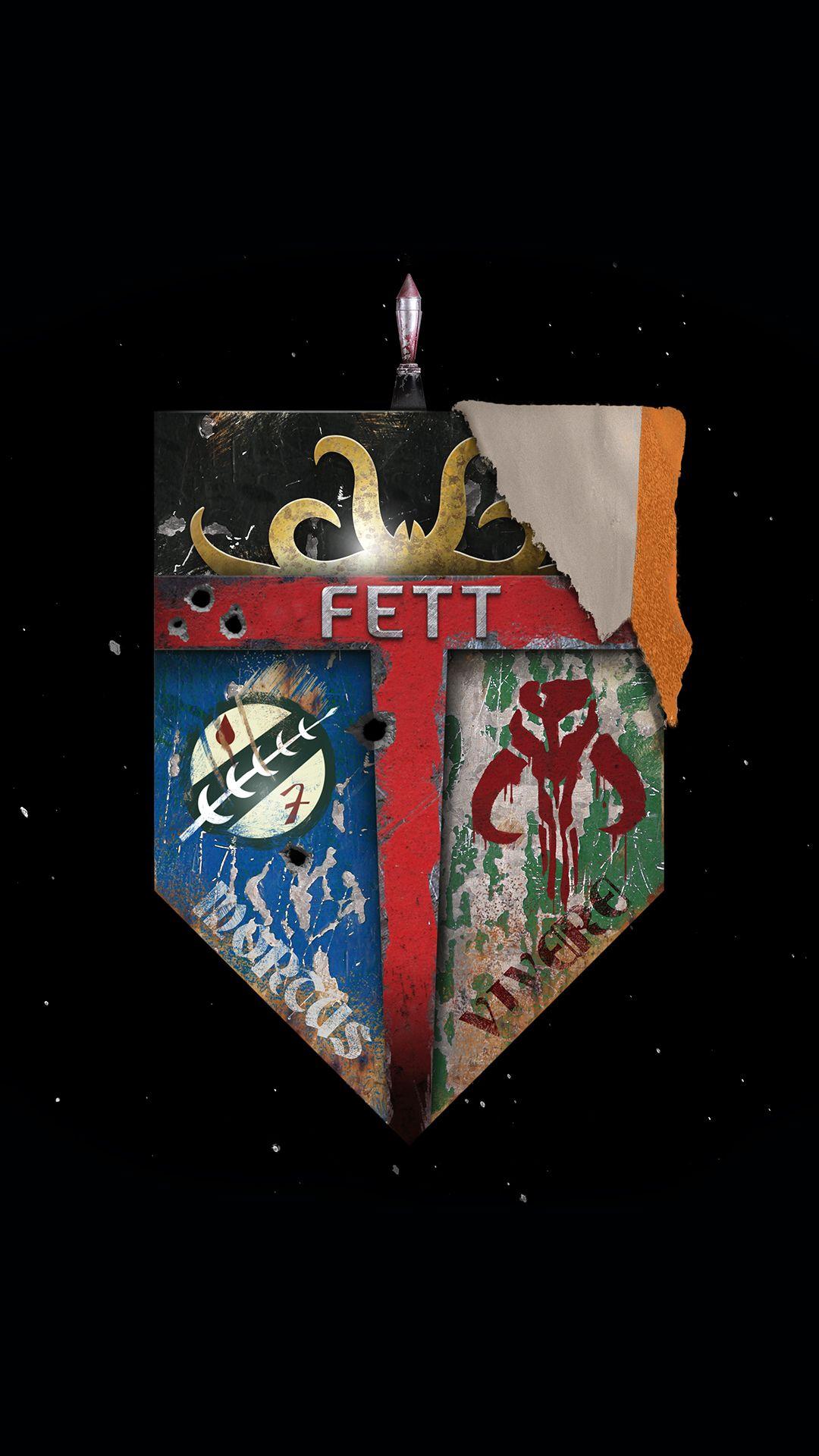 1080x1920 Star Wars Family Crest Fett Dead Or Alive iPhone HD Wallpaper HD