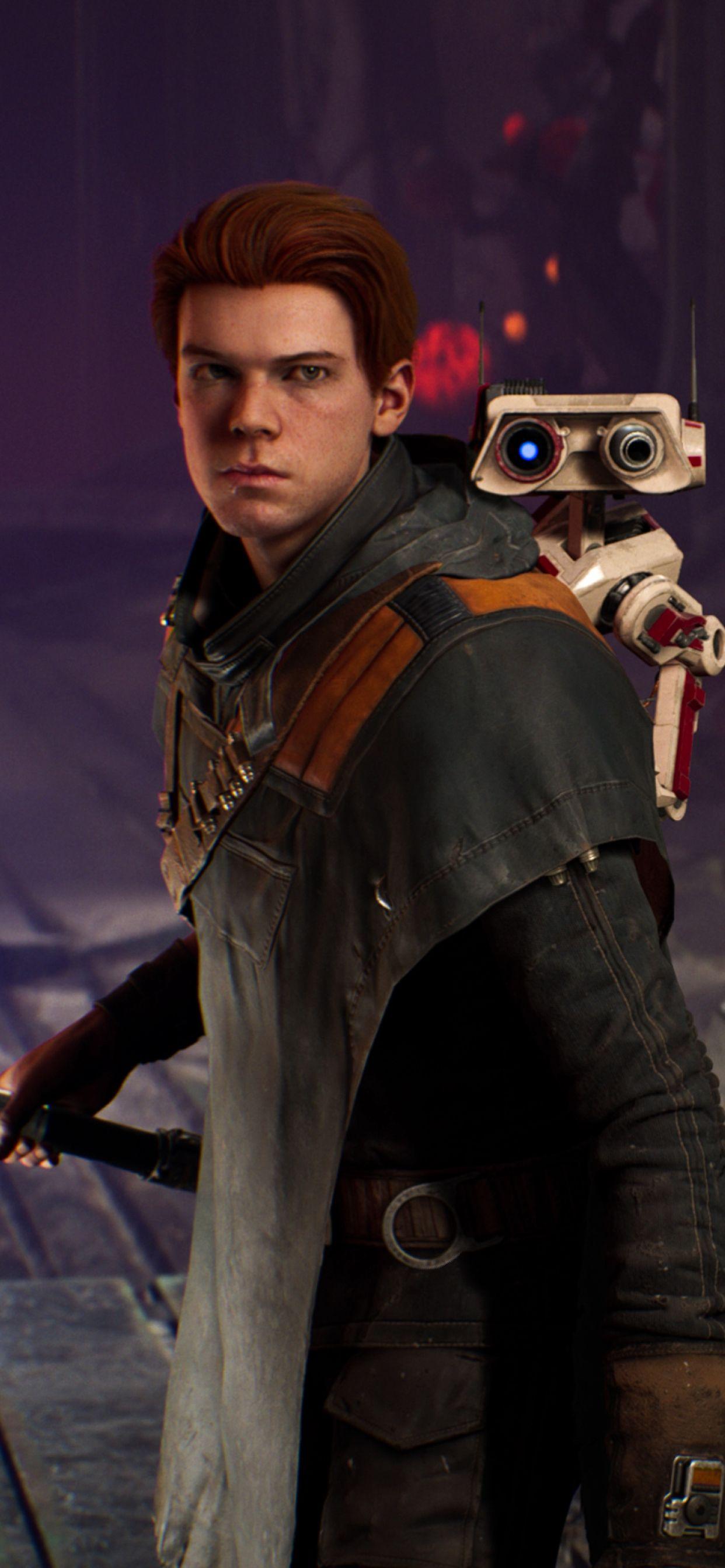 1242x2688 Cal Kestis And BD 1 Star Wars Jedi Fallen Order IPhone XS MAX Wallpaper, HD Games 4K Wallpaper, Image, Photo And Background