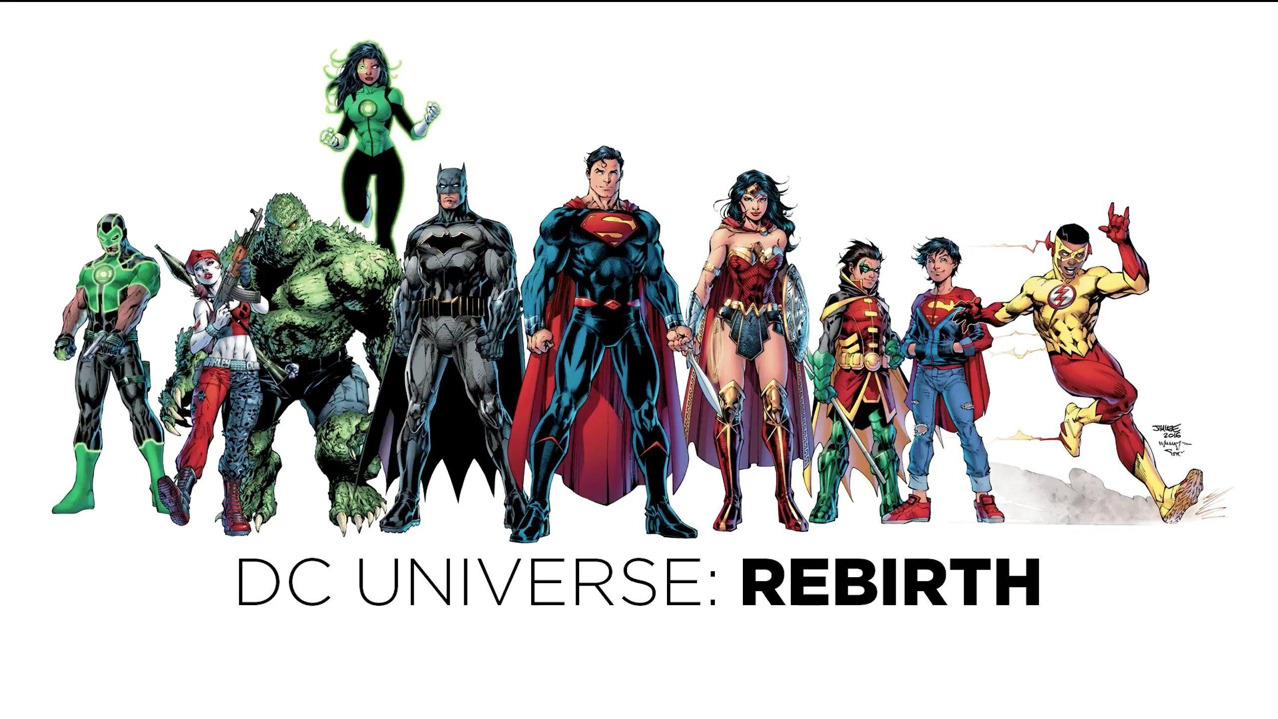 2560x1440 DC Comics Rebirth wallpaperx1440