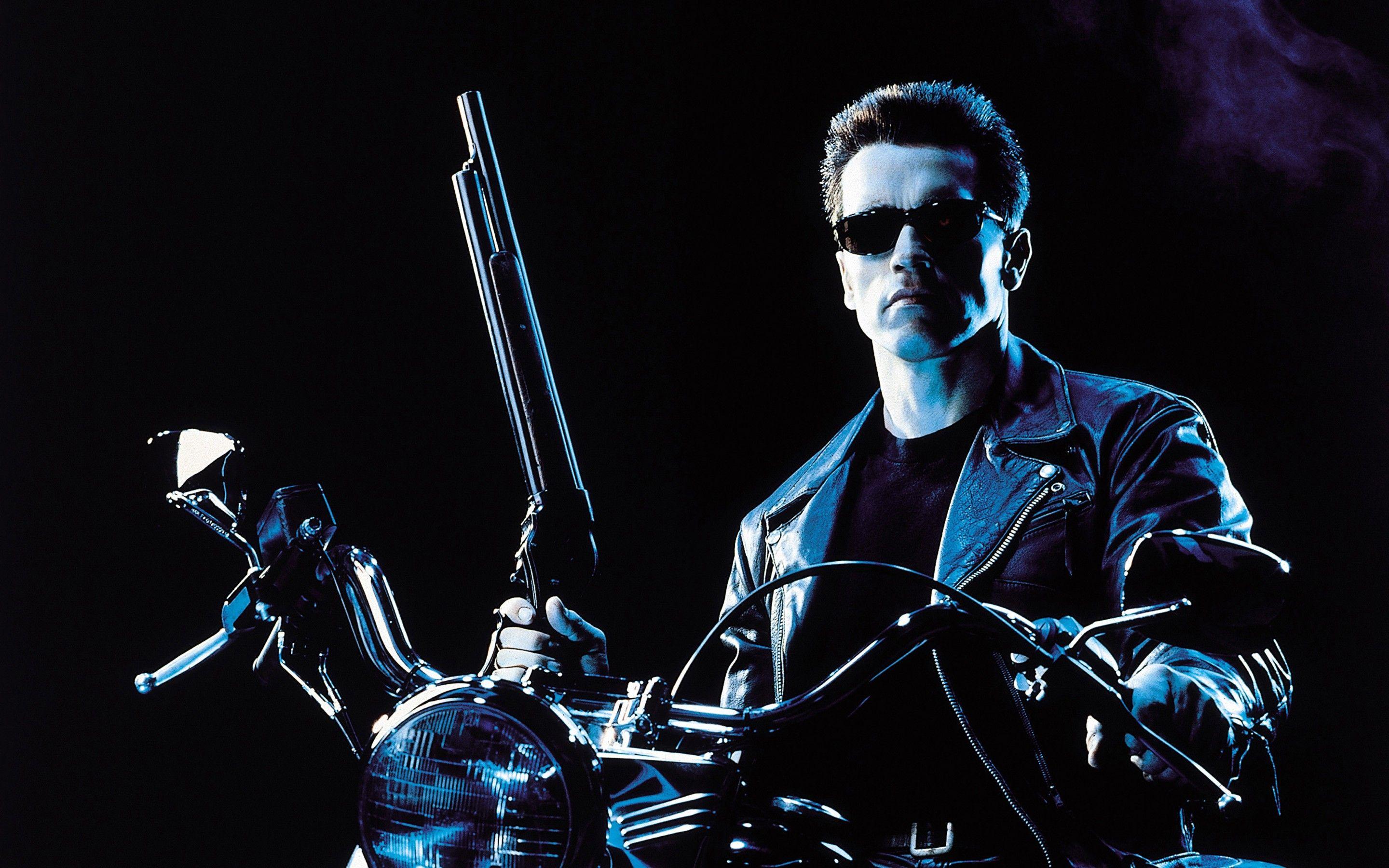 2880x1800 Wallpaper Arnold Schwarzenegger, Terminator 2: Judgment Day, 4K