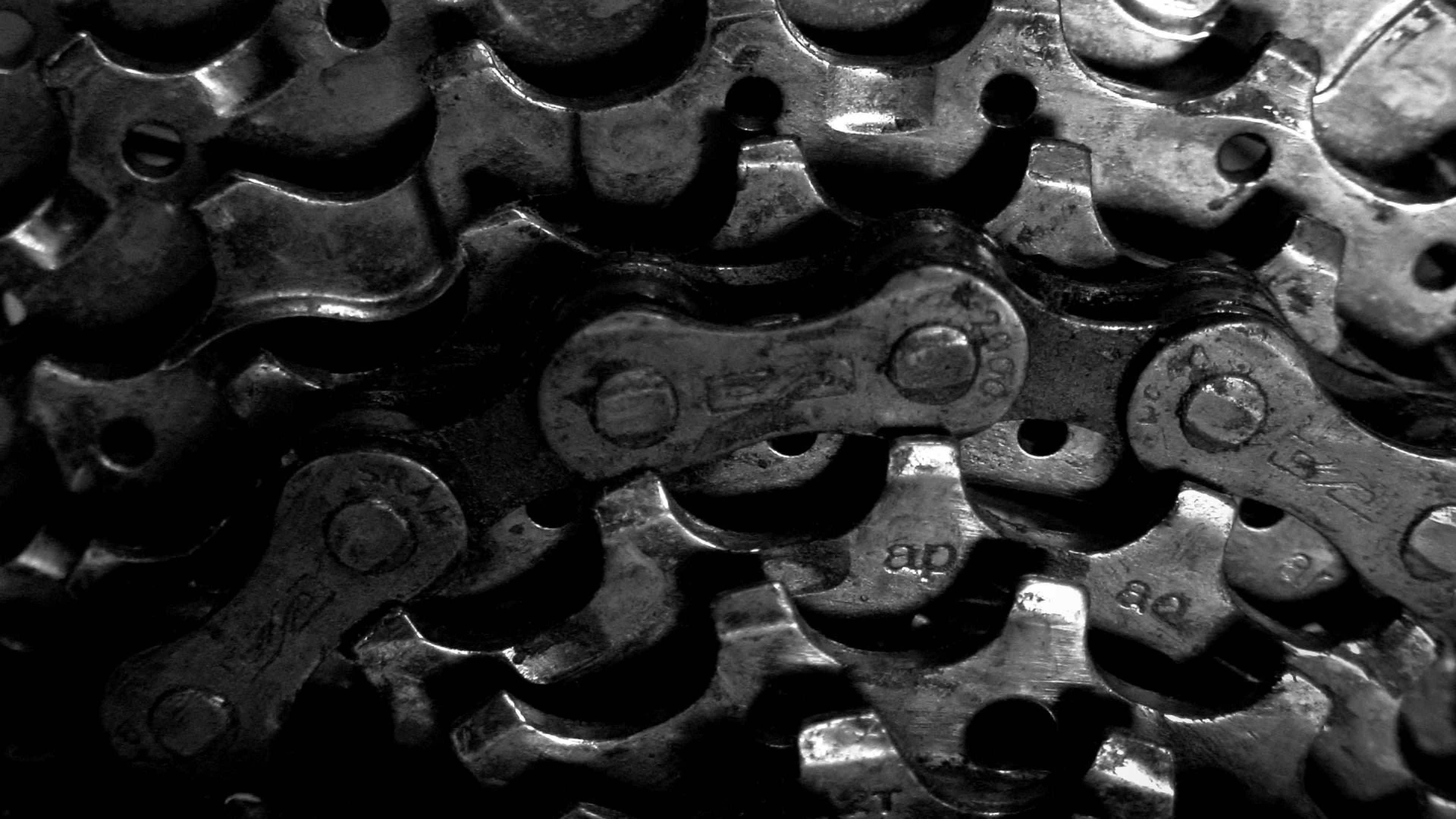3840x2160 Download Motorcycle Chain Abstract Photography Image HD Wallpaper