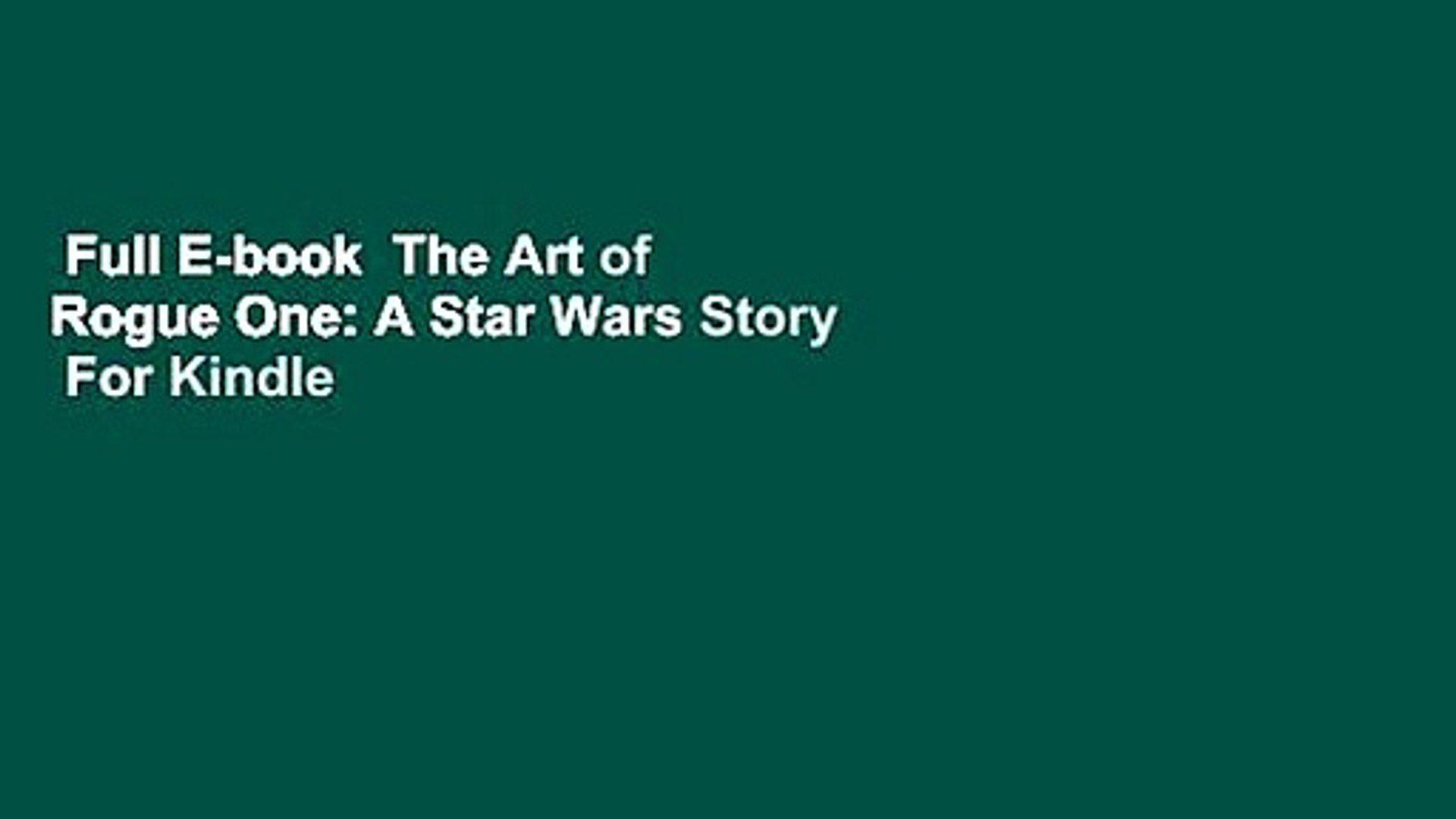 1920x1080 Full E Book The Art Of Rogue One: A Star Wars Story For Kindle