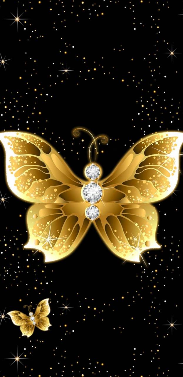 Diamond Butterfly Wallpapers Top Free Diamond Butterfly Backgrounds WallpaperAccess