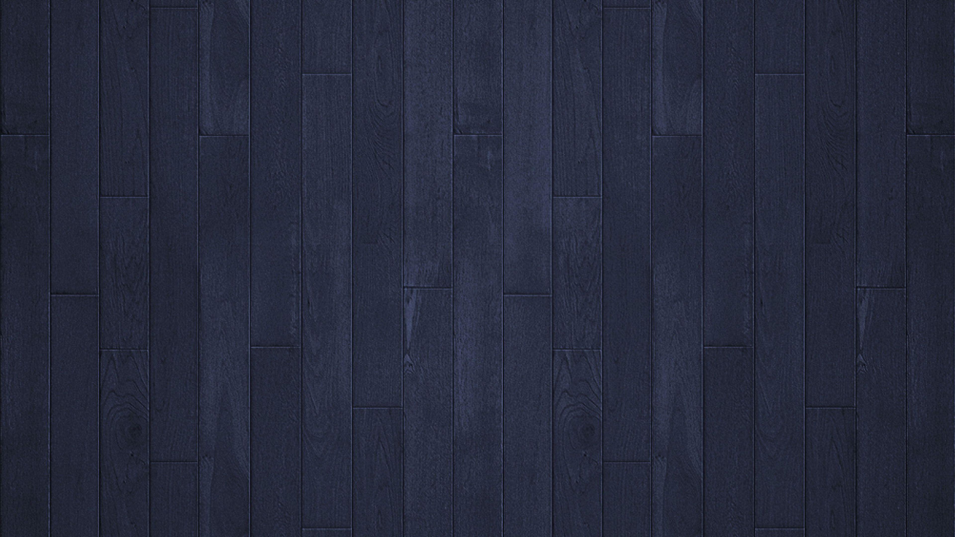 3840x2160 Texture Blue Wood Dark Nature Pattern Wallpaper