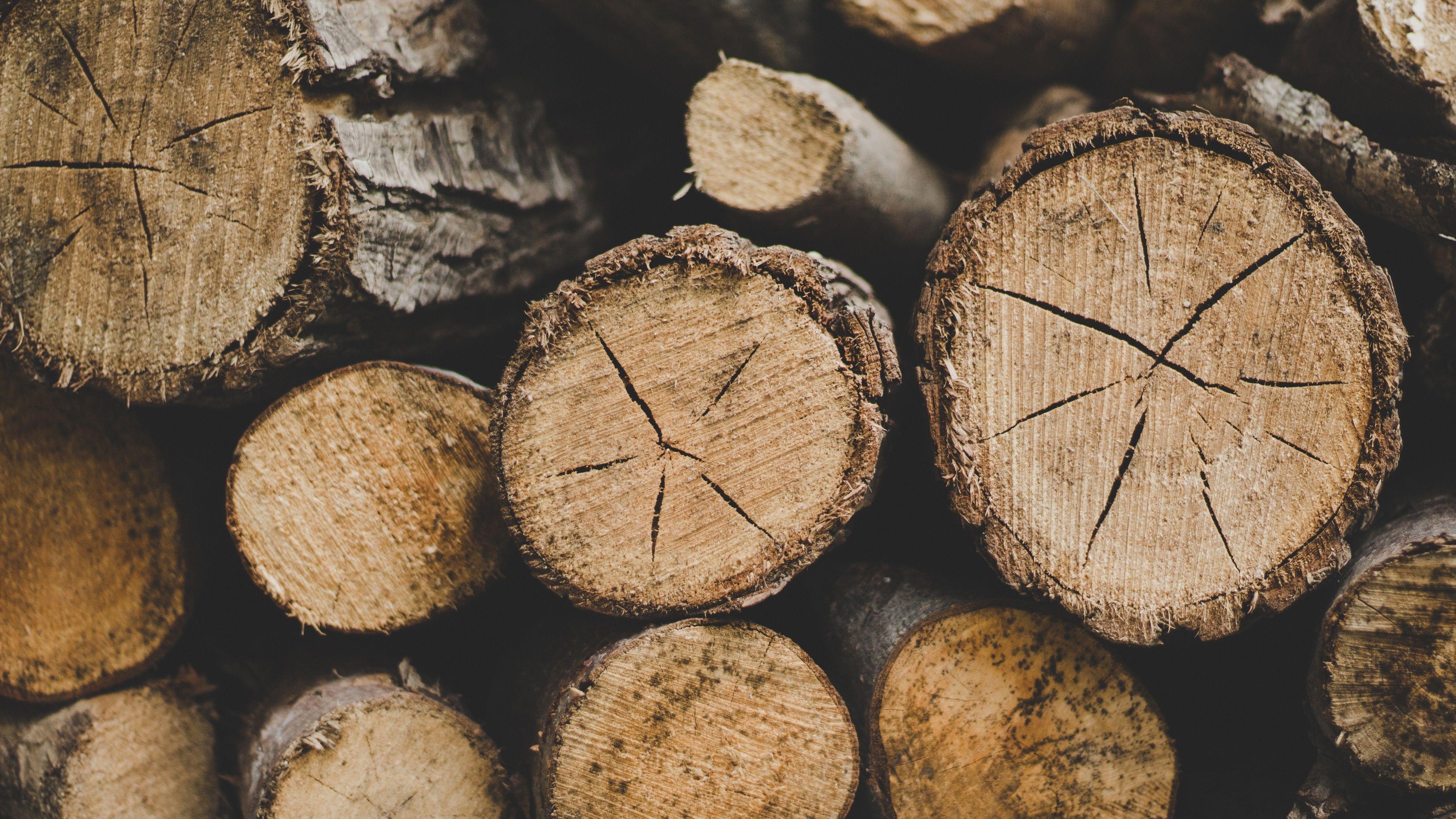 3840x2160 Wallpaper Firewood, wood 3840x2160 UHD 4K Picture, Image