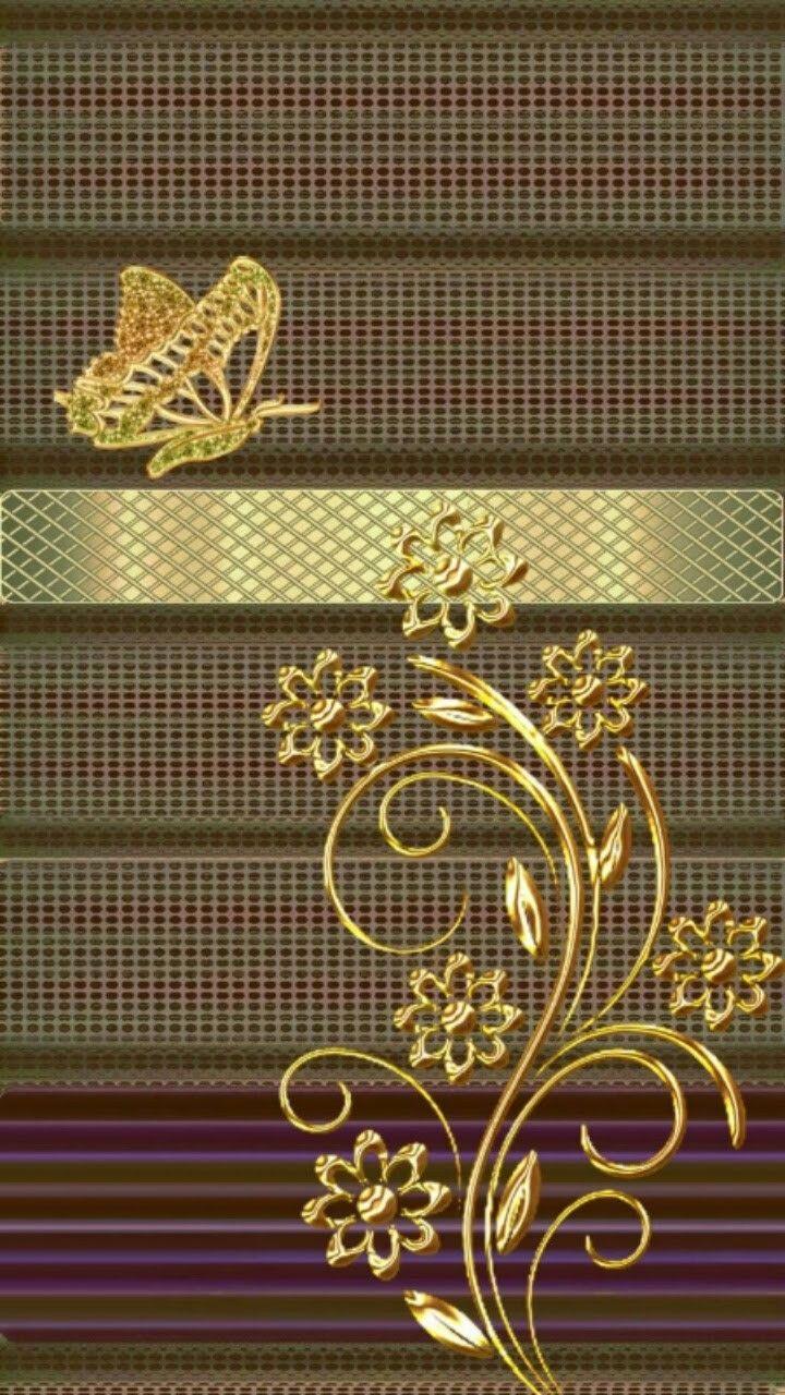 720x1280 Gold butterfly. Cellphone wallpaper, Butterfly wallpaper, Golden wallpaper
