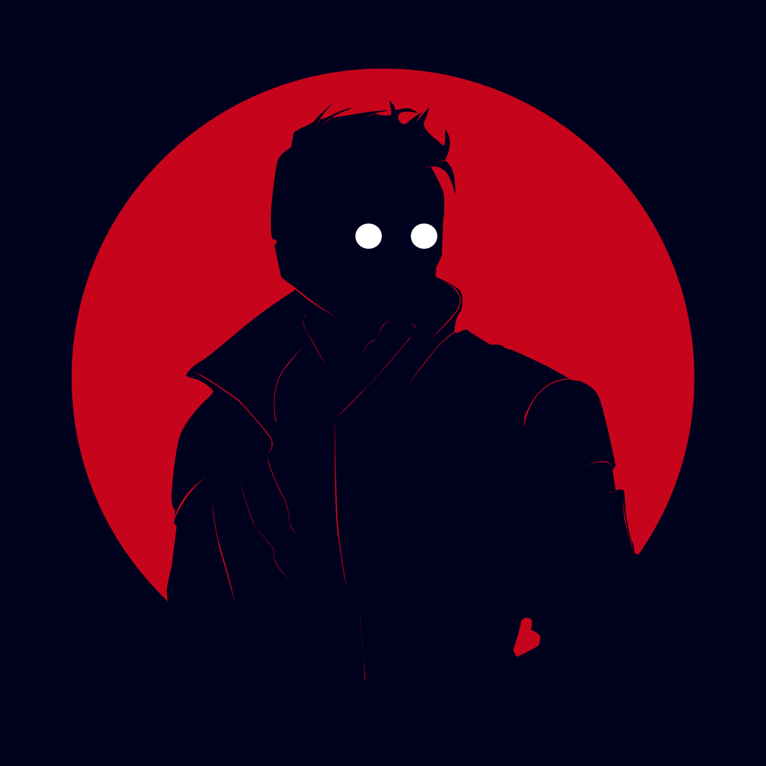 2560x2560 Wallpaper Star Lord, Marvel Superhero, Minimal Art, 4K, Creative