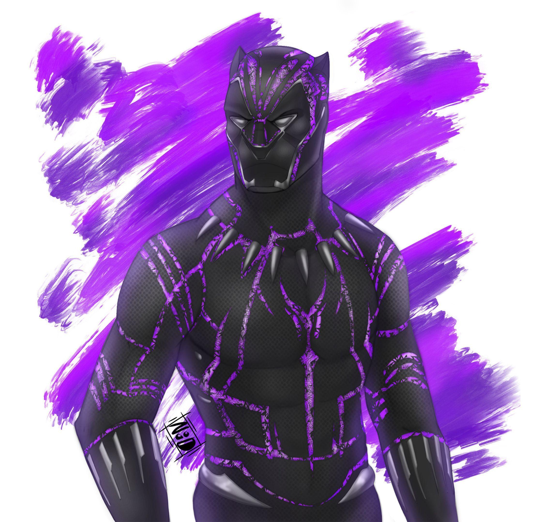 Purple Panther Wallpapers Top Free Purple Panther Backgrounds Wallpaperaccess