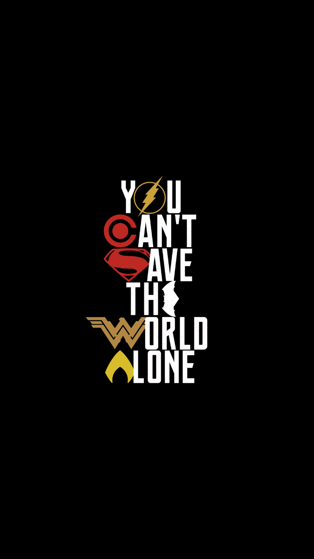1080x1920 Justice League Logo Wallpaper