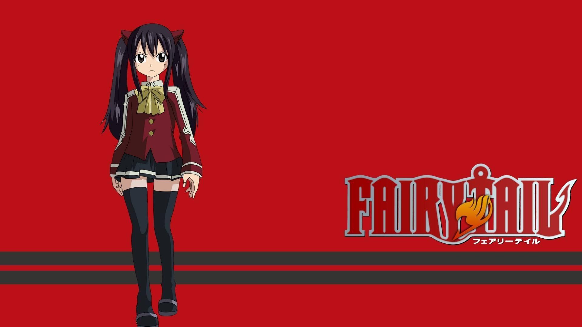 1920x1080 Fairy tail simple background wendy marvell wallpaper