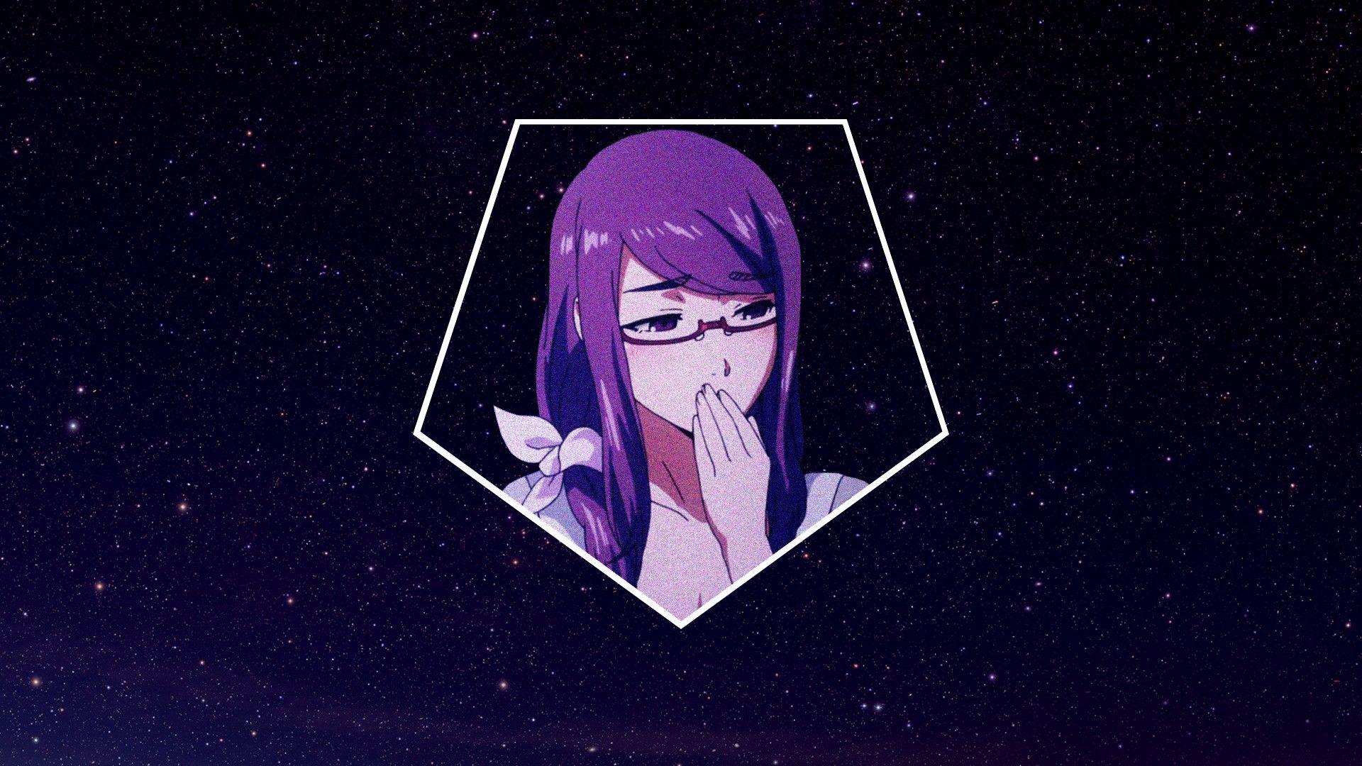 1920x1080 Kamishiro Rize, Night sky, Tokyo Ghoul Wallpaper HD / Desktop and Mobile Background