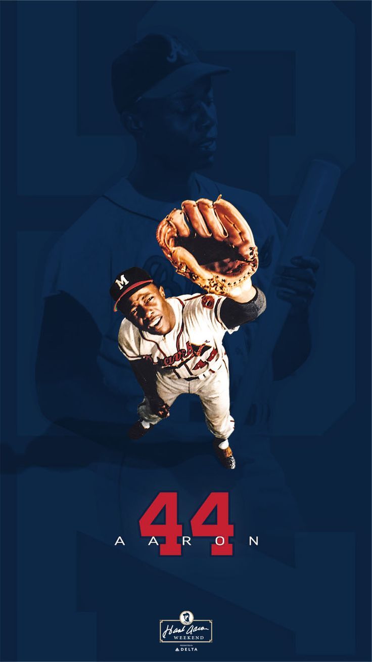 736x1309 Hank Aaron iPhone Wallpaper