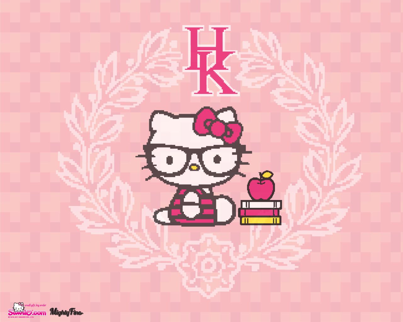 1280x1024 New Sanrio and Mighty Fine Hello Kitty Wallpaper