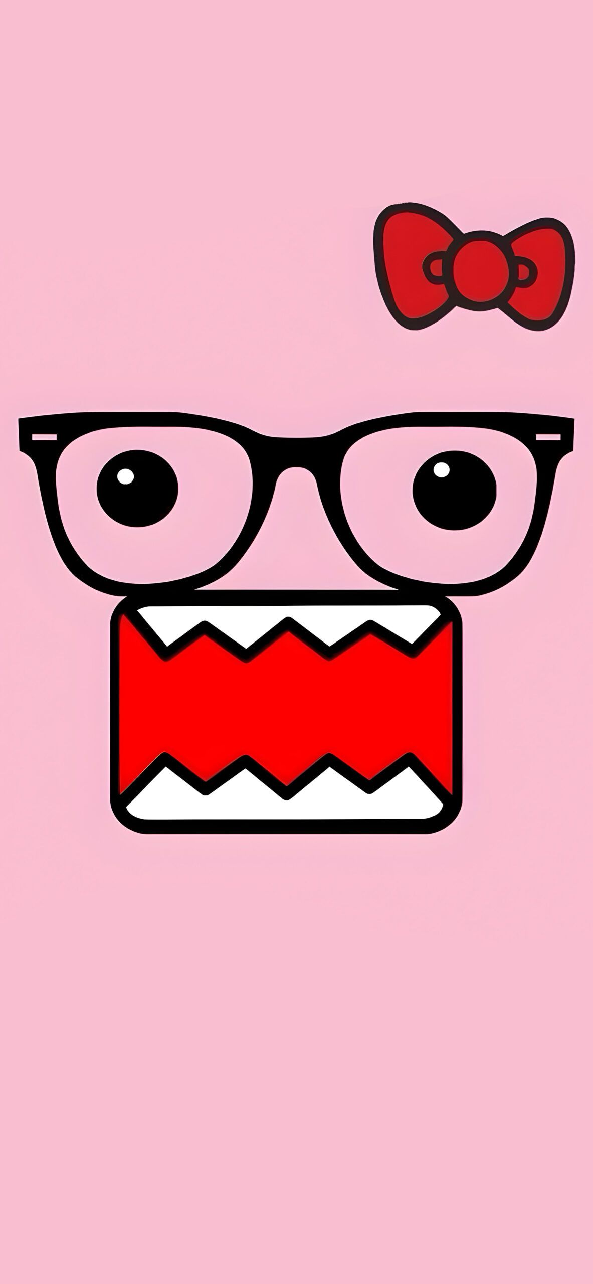 1183x2560 Domo Kun Hello Kitty Wallpaper Chic Wallpaper For IPhone