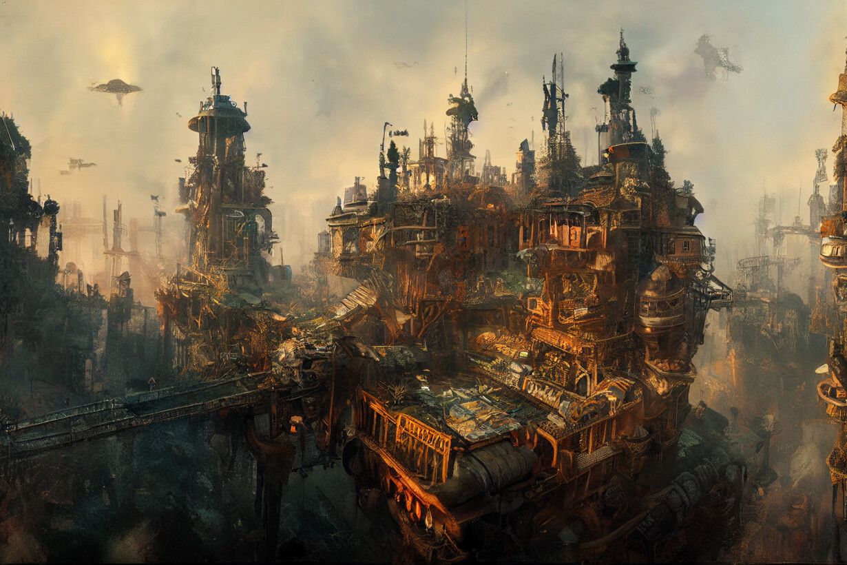 1230x820 Clockpunk Wallpaper