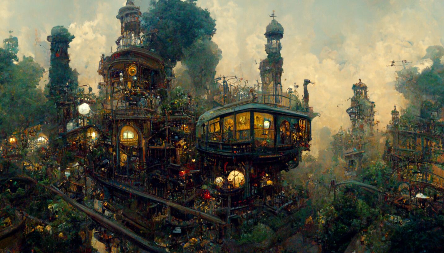 1434x819 steampunk, clockpunk