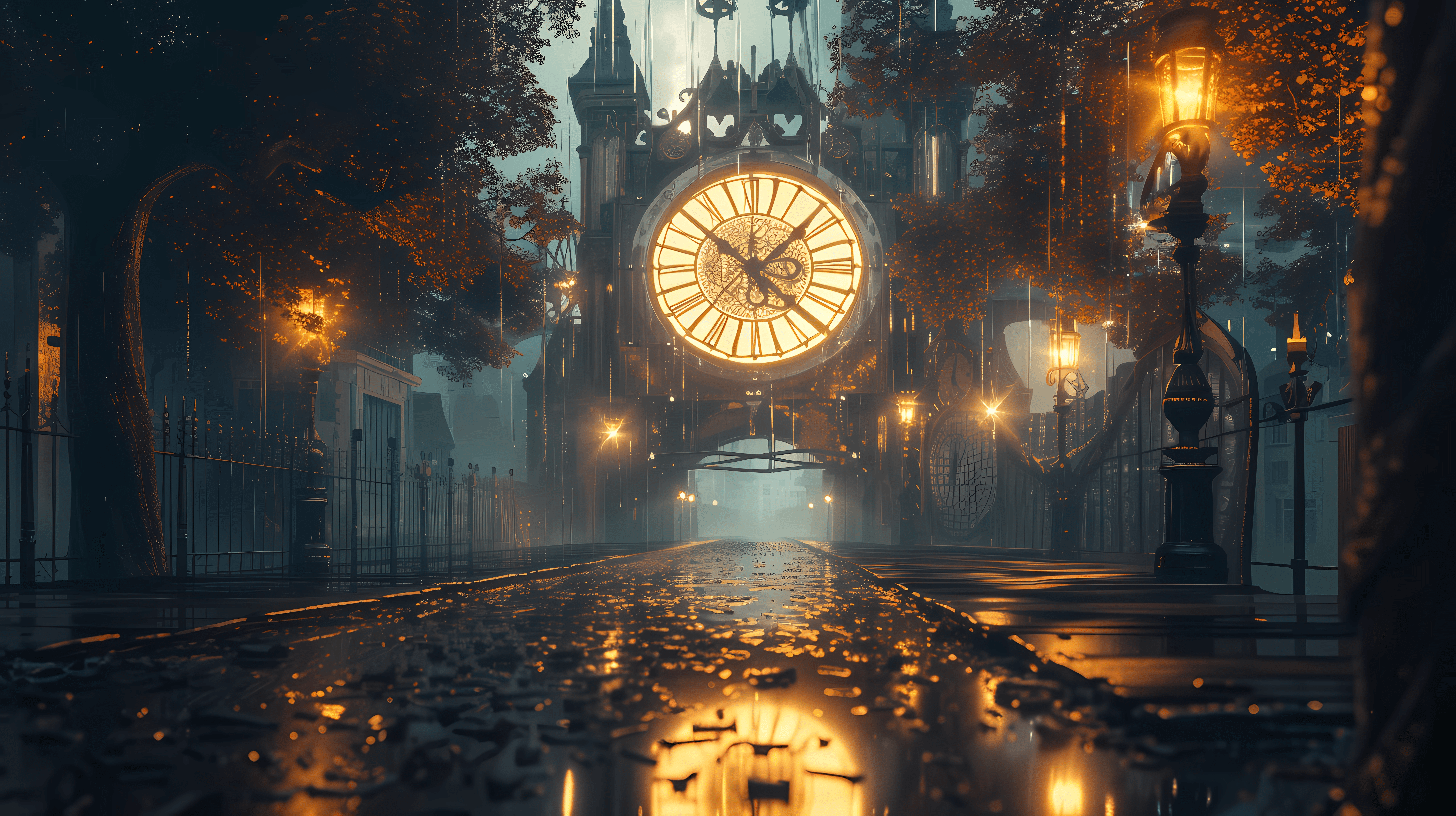 5824x3264 Clockwork 4k Wallpaper and Background: Free 4K Download