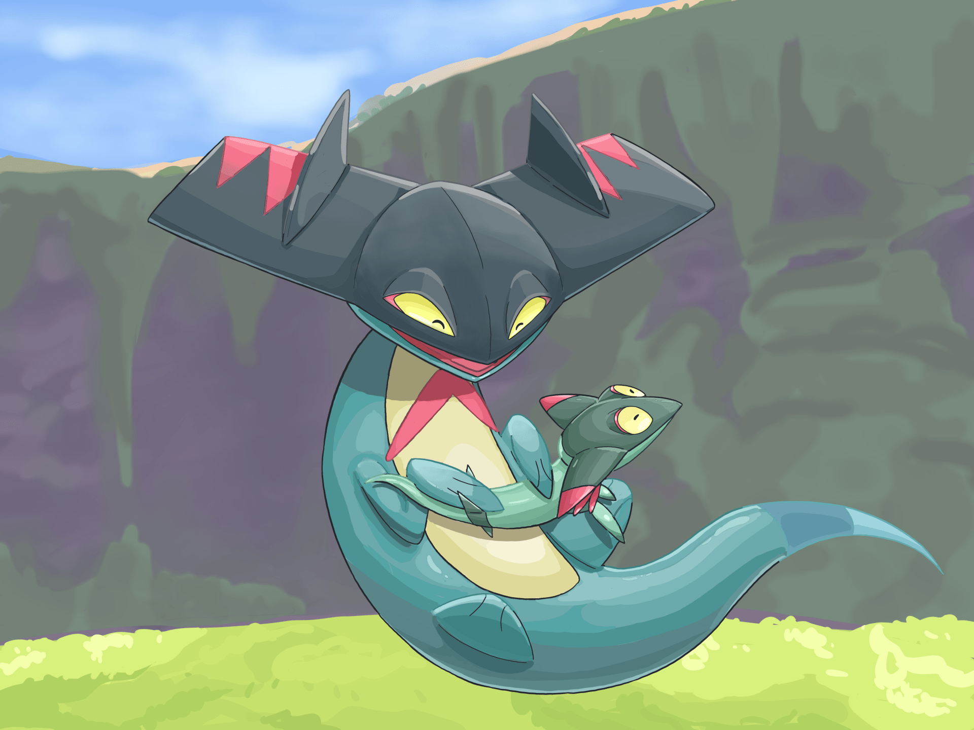 1920x1440 Download Drakloak (Pokémon) Pokémon: Sword And Shield Dreepy (Pokémon) Anime Pokemon 4k Ultra HD Wallpaperx3072
