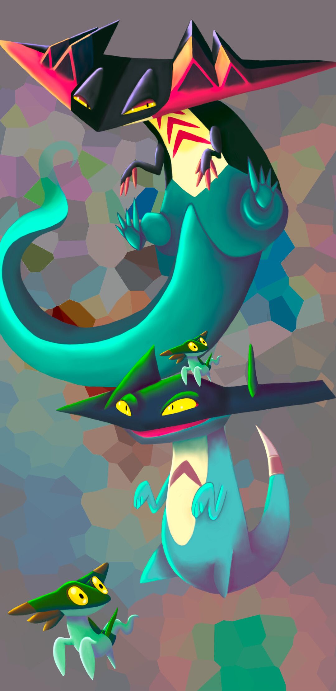 1080x2220 Claudia González, Drakloak & Dragapult