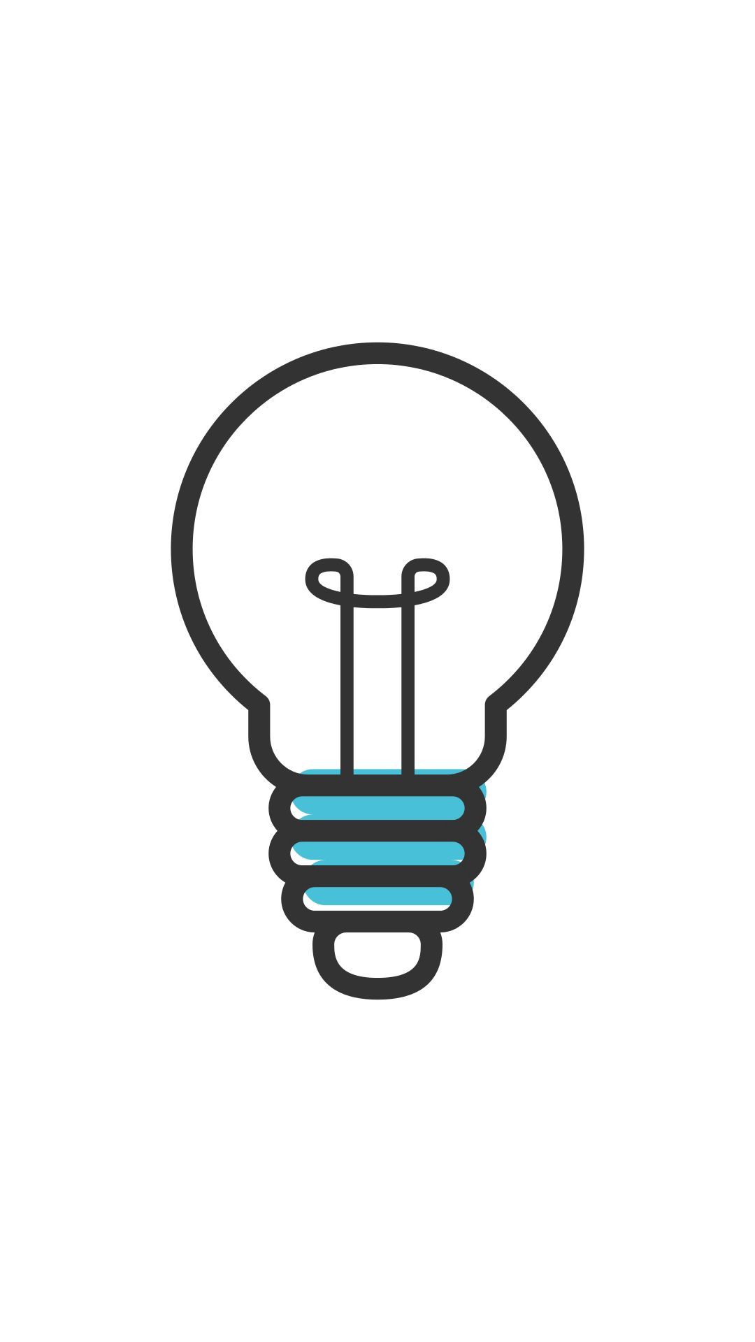 1080x1920 Download wallpaper 1080x1920 light bulb, art, minimalism, idea samsung galaxy s s note, sony xperia z, z z z htc one, lenovo vibe HD background