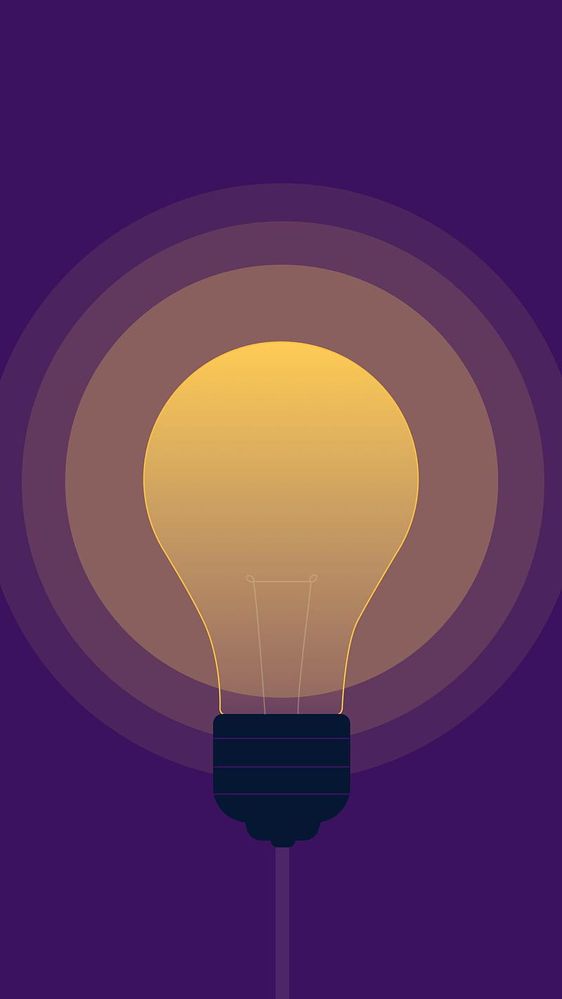 800x1422 Glowing Bulb Art, glow, background, HD phone wallpaper