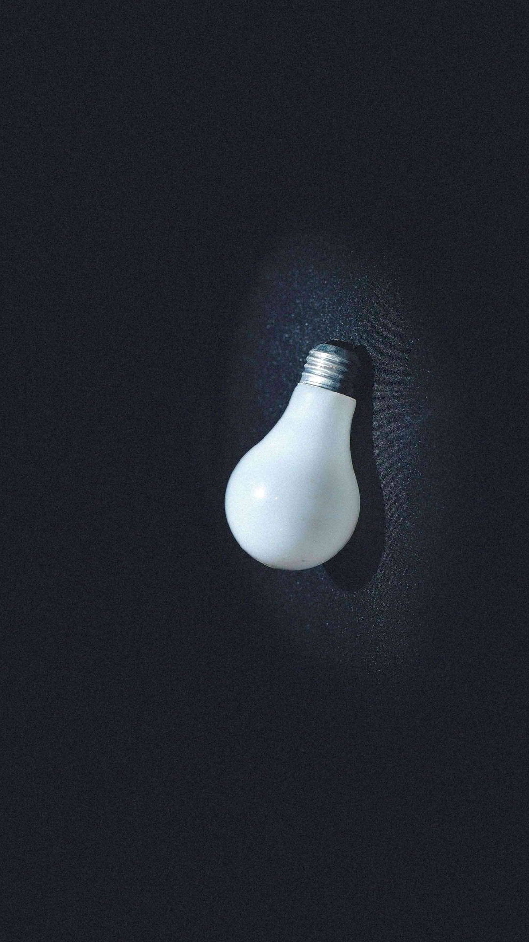 1080x1920 Light Bulb Minimalist Phone Wallpaper