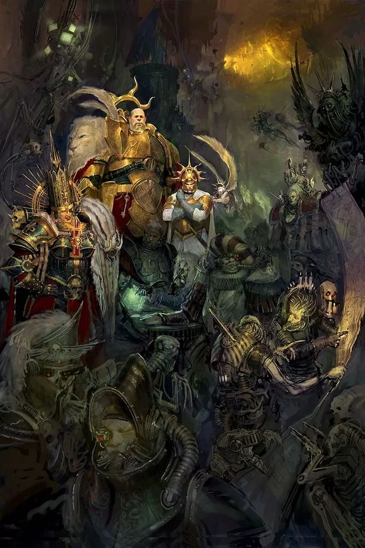 736x1104 Demon engine 40k. Chaos lord fantasy, 40k daemon engine art, Imperium of man