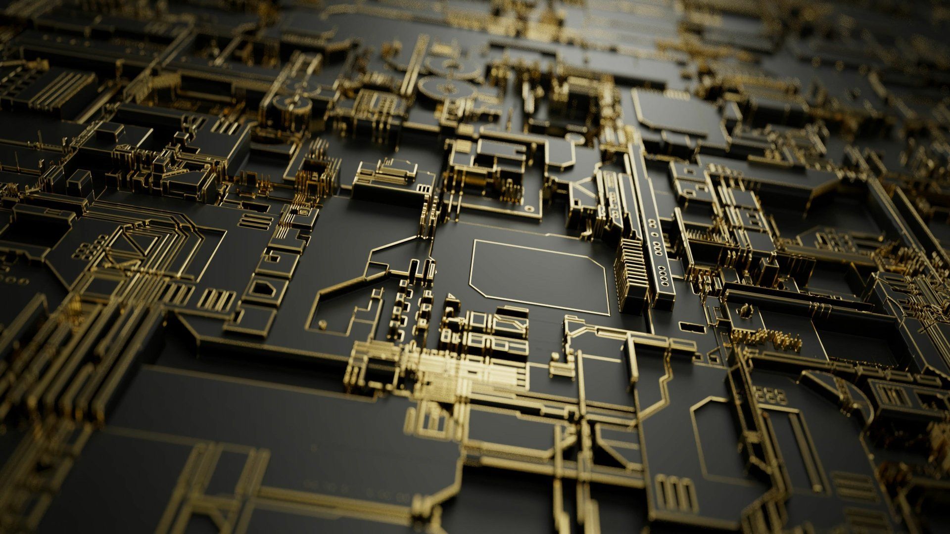 1920x1080 4K Ultra HD Abstract Tech Circuitry Wallpaperx2160