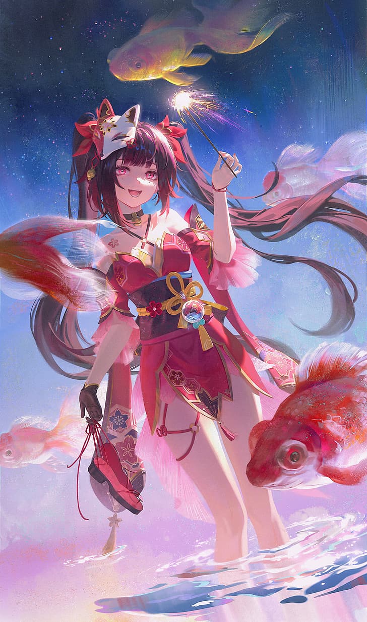 728x1233 Sparkle (Honkai: Star Rail) 1080P, 2K, 4K, 5K HD wallpaper free download