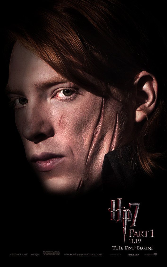 707x1131 Bill Weasley Photo: Bill Weasley. Alan rickman movies, Weasley family, Harry potter and the deathly